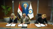 وزير البترول يشهد توقيع اتفاقية استثمارية جديدة في الصحراء الغربية