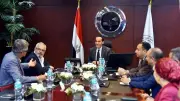 لقاء مع شركة إيطالية لإنشاء مصنعين للملابس الجاهزة في مصر