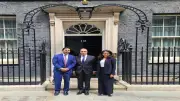 وزير الخارجية يبحث مع مستشاري رئيس وزراء بريطانيا تعزيز التعاون الاقتصادي