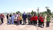 محافظ دمياط يشيد بمشاركة الأطفال وذوي الهمم في مبادرة البنك الأخضر