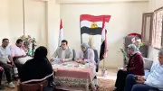 نائب محافظ الفيوم يبحث شكاوى المواطنين بقرية النصارية ويوجه بحل مشكلات المياه