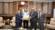 محافظ المنيا يبحث مع البنك الزراعي التعاون في مبادرات خدمية