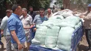 ضبط طن دقيق مدعم قبل بيعه بالسوق السوداء في الشهداء بالمنوفية
