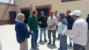نائب محافظ الإسماعيلية يتفقد المجزر الآلي ومحطة مياه التل الكبير