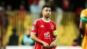 تريزيجيه يفتتح التسجيل للأهلي في شباك المصري بالدقيقة الثانية