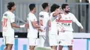انتهاء الشوط الأول بتقدم الزمالك على سيراميكا بهدف نظيف