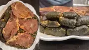طريقة عمل طاجن ورق العنب باللحمة لعيد الأضحى المبارك