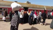 تطوير قطارات خط القاهرة - المنصورة مع الالتزام بمواعيد التشغيل