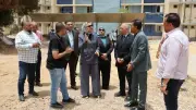 محافظ الوادي الجديد تتفقد أعمال إنشاء معهد تكنولوجيا المعلومات