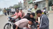 محافظ الدقهلية يتابع حملة إزالة إشغالات بحي غرب المنصورة