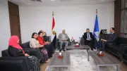 محافظ دمياط يستقبل السفير الطايفي ووفد صندوق مكتبات مصر العامة