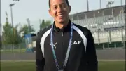 محمد مجدي سليمان حكما مساعدا في مباراة أوغندا وغانا بأمم أفريقيا للناشئين