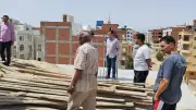 إزالة مخالفة بناء بحي شمال الغردقة ضمن حملات التصدي للتعديات
