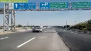 إعادة فتح حركة المرور بكوبري بنها اتجاه القاهرة بطريق الإسكندرية الزراعي