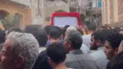 تشييع جثمان ربة منزل قتلها زوجها في طوخ وسط حالة من الحزن