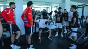 منتخب مصر يواصل تدريباته في الجيم استعداداً لودية روسيا