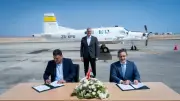 وزير البترول يشهد توقيع عقد المسح الجوي الشامل للثروات التعدينية