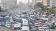 كثافات مرورية متحركة بمحاور القاهرة والجيزة والقليوبية صباح الأحد