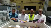 ضبط ربع طن مجمدات منتهية الصلاحية في ثلاجة ببندر الأقصر