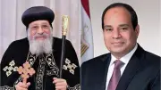 البابا تواضروس يهنئ الرئيس السيسي بعيد الأضحى المبارك