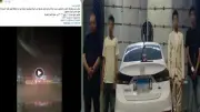 القبض على متهمين بالاستعراض بسيارة ووضع شيشة على سقفها في زفاف بالمنيا