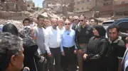 محافظ الغربية يتفقد منازل أبو صير ويوجه بصرف إعانات عاجلة