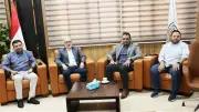 رئيس جامعة المنصورة الأهلية يبحث التعاون مع جهاز شؤون البيئة بالدقهلية