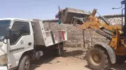 حملة مكبرة لرفع المخلفات والقمامة بشوارع بني سويف
