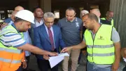 محافظ بني سويف يتفقد مشروعي تطوير مستشفيي ببا وسمسطا المركزيين