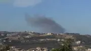 قصف صاروخي وانفجار مسيرة لحزب الله شمال إسرائيل دون إصابات