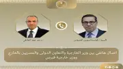 وزير الخارجية يبحث مع نظيره القبرصي تنفيذ اتفاق العمالة ونقل الغاز