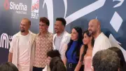 أحمد داوود وسلمى أبو ضيف يصلان العرض الخاص لفيلم إذما