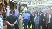 محافظ البحيرة تتفقد شادر اللحوم البلدية استعدادًا لعيد الأضحى