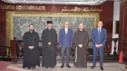 محافظ الأقصر يستقبل وفد مطرانية الأقباط الكاثوليك لتهنئة عيد الأضحى