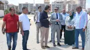 تقدم ملحوظ في معدلات تنفيذ مشروع ساحة النصر ببورسعيد