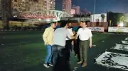 الدقهلية تزين ساحات العيد بشلالات البالونات لاستقبال المصلين