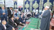 محافظ بني سويف يؤدي صلاة عيد الأضحى بساحة عمر بن عبد العزيز