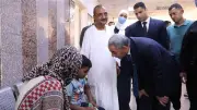 محافظ الإسماعيلية يتفقد دار الرحمة ومستشفى الحميات في عيد الأضحى