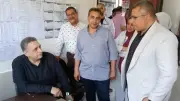 وكيل صحة كفر الشيخ يتفقد مستشفى الحميات في أول أيام العيد