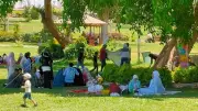حدائق القناطر الخيرية تستقبل آلاف الزوار في ثاني أيام العيد