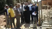 محافظ الوادي الجديد تتابع ذبح الأضاحي بالمجان وتطوير الوحدة البيطرية بالراشدة