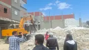 حملات مكثفة لإزالة البناء المخالف بأحياء الإسكندرية في ثاني أيام العيد