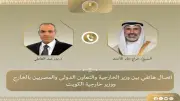 مصر تؤكد تضامنها الكامل مع الكويت ضد الاعتداءات في اتصال وزير الخارجية