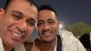 محمود الليثي ينشر صورة مع محمد رمضان من الحج ويدعو: ربنا يتقبل منا ومنكم