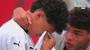 حسرة وبكاء لاعبي منتخب مصر بعد الخسارة من تنزانيا في نصف نهائي أمم أفريقيا للناشئين