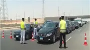 كسر خط مياه رئيسي بالحوامدية يتسبب في شلل مروري بالجيزة بعيد الأضحى