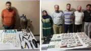 حبس عصابة تبيع الجنيهات والسبائك الذهبية المقلدة في السلام