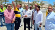 رئيس جهاز العلمين الجديدة يتابع تجهيزات مركز المؤتمرات استعدادا لتشغيله