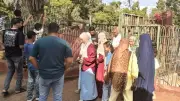 إقبال كثيف على حديقة حيوان الزقازيق في ثالث أيام عيد الأضحى