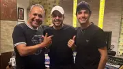 أمير محروس ينشر صور كواليس ألبوم حماقي الجديد 
